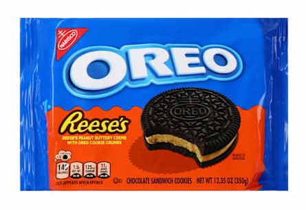 Oreo Reese's Chocolate Sandwich Cookies 12.3oz