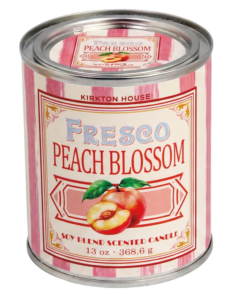 KIRKTON HOUSE Peach Blossom Vintage Tin Can Candle