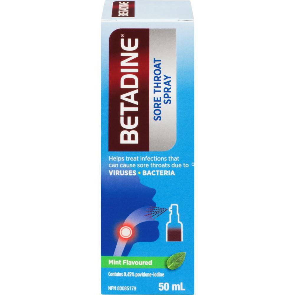 Betadine Sore Throat Spray (50 g)