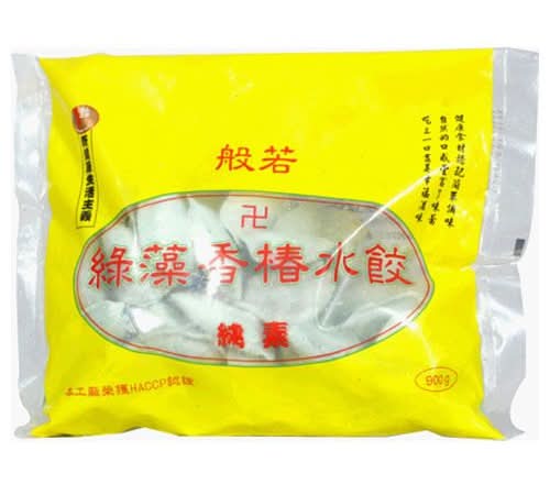 般若綠藻香椿水餃(全素)-900g <900g克 x 1 x 1Pack包>