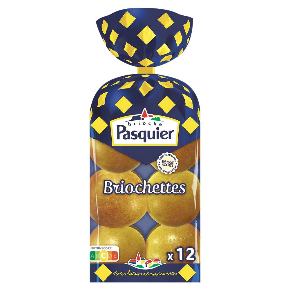 Pasquier - Briochettes (12 pièces)