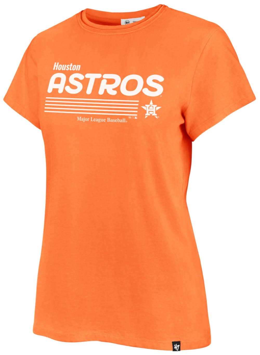 '47 Women's Houston Astros Orange Frankie Harmonize T-Shirt (S)