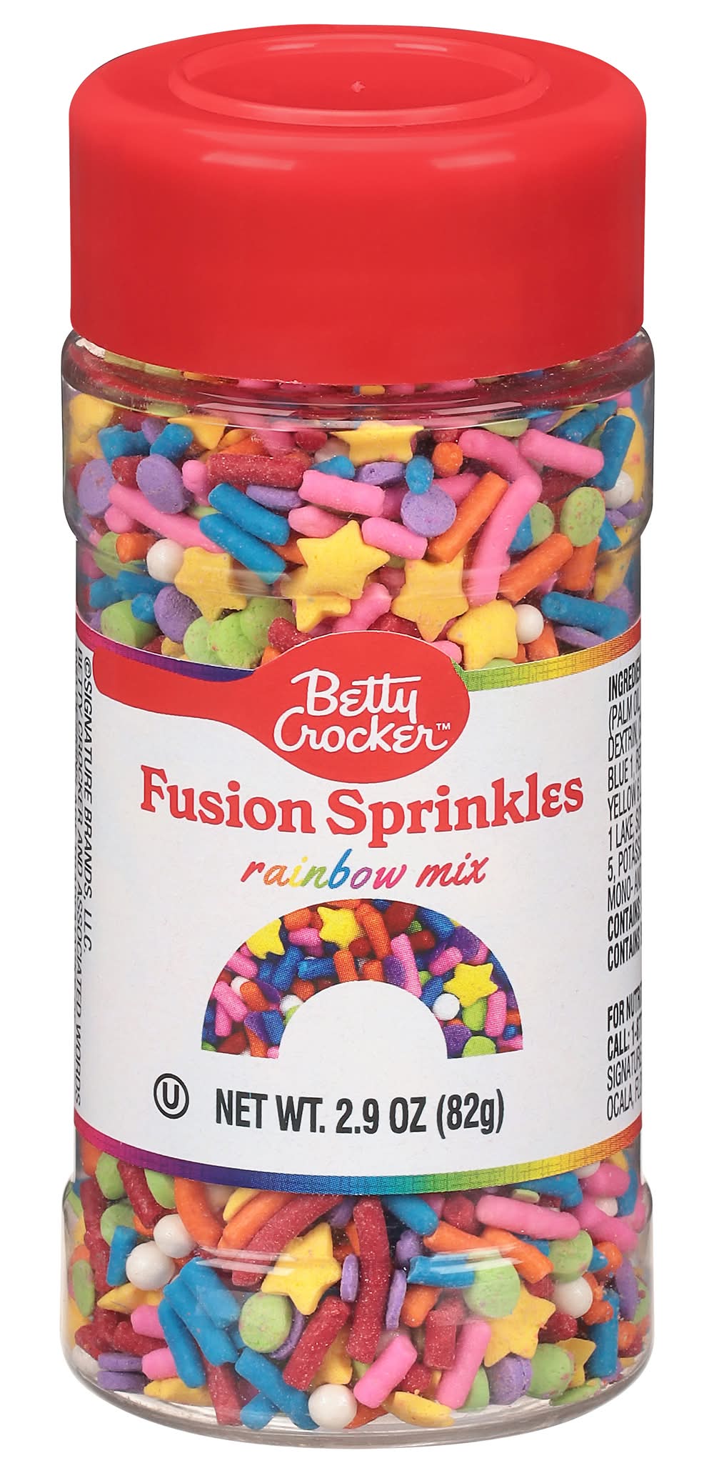 Betty Crocker Fusion Sprinkles Rainbow Mix (2.9 oz)