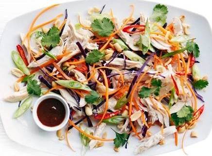 Order Ginger Chicken Salad (32 oz) food online from Soup Nazi Kitchen store, Everett on bringmethat.com