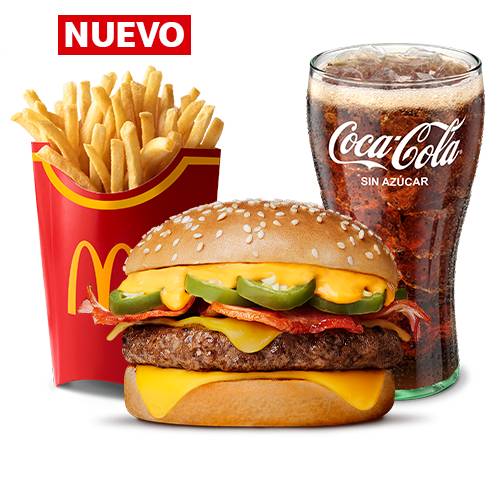 McCombo grande Cuarto de Libra Chessy Jalapeño