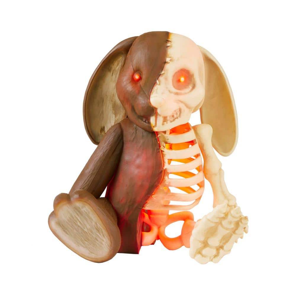 Home Accents Holiday 7 In. Led Skeleton Bunny