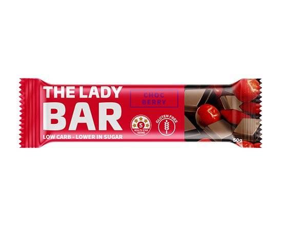 The Lady Bar Choc Berry 50g