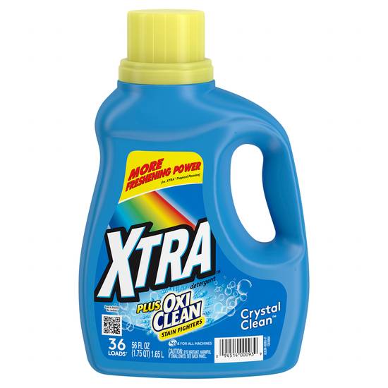 Xtra Crystal Clean Plus Oxi Clean Stain Fighters Detergent