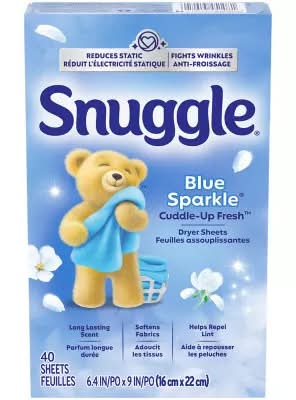 Snuggle Blue Sparkle Fabric Conditioner (3.9 oz)