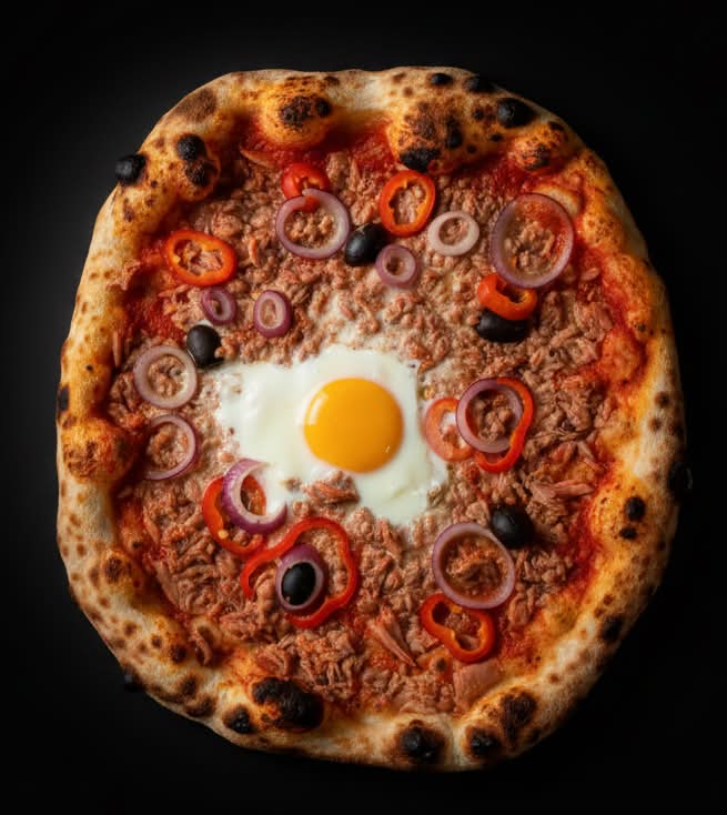 Pizza tunisienne
