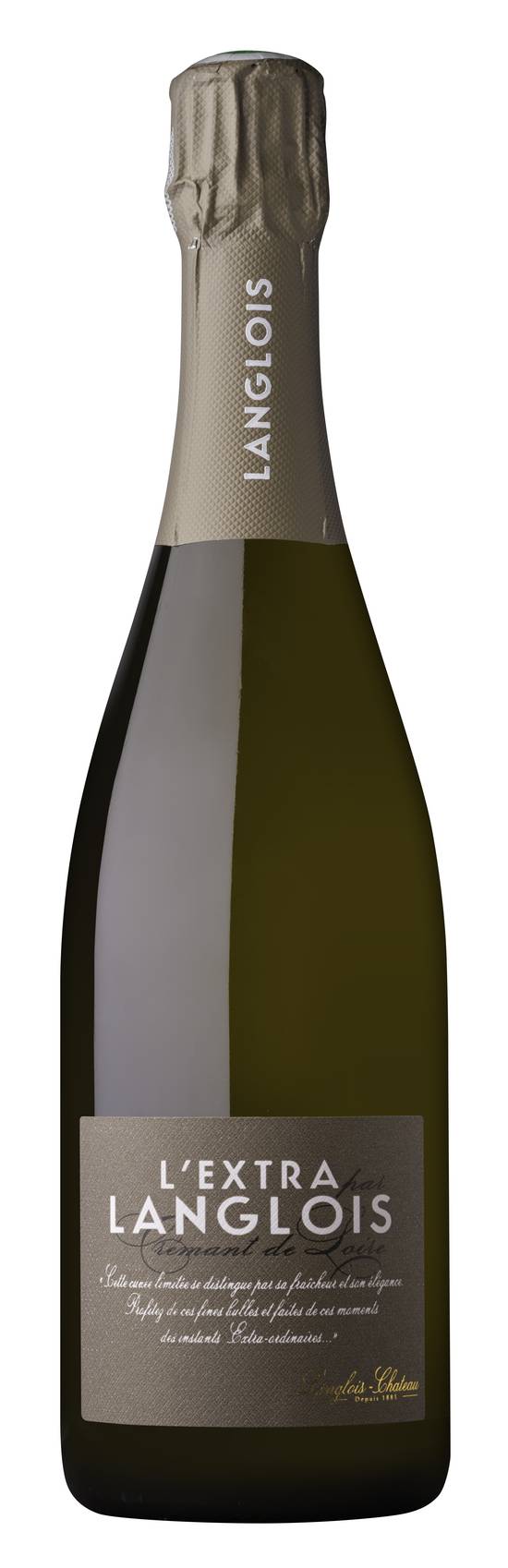 Langlois-Château - Vin blanc l'extra crémant de Loire (750 ml)