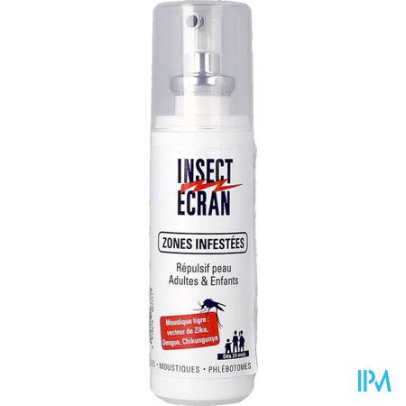 Insect Ecran Zones Infestees Spray 50ml Insecticide et répulsif - Vos indispensables voyages