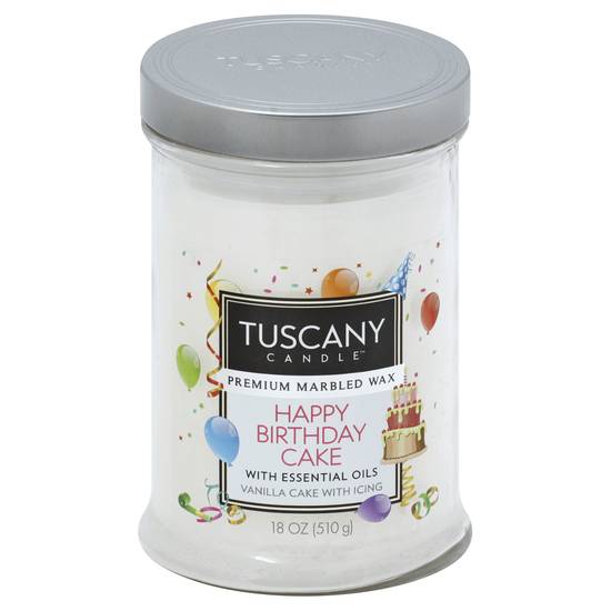 Tuscany Candle Happy Birthday Cake Candle