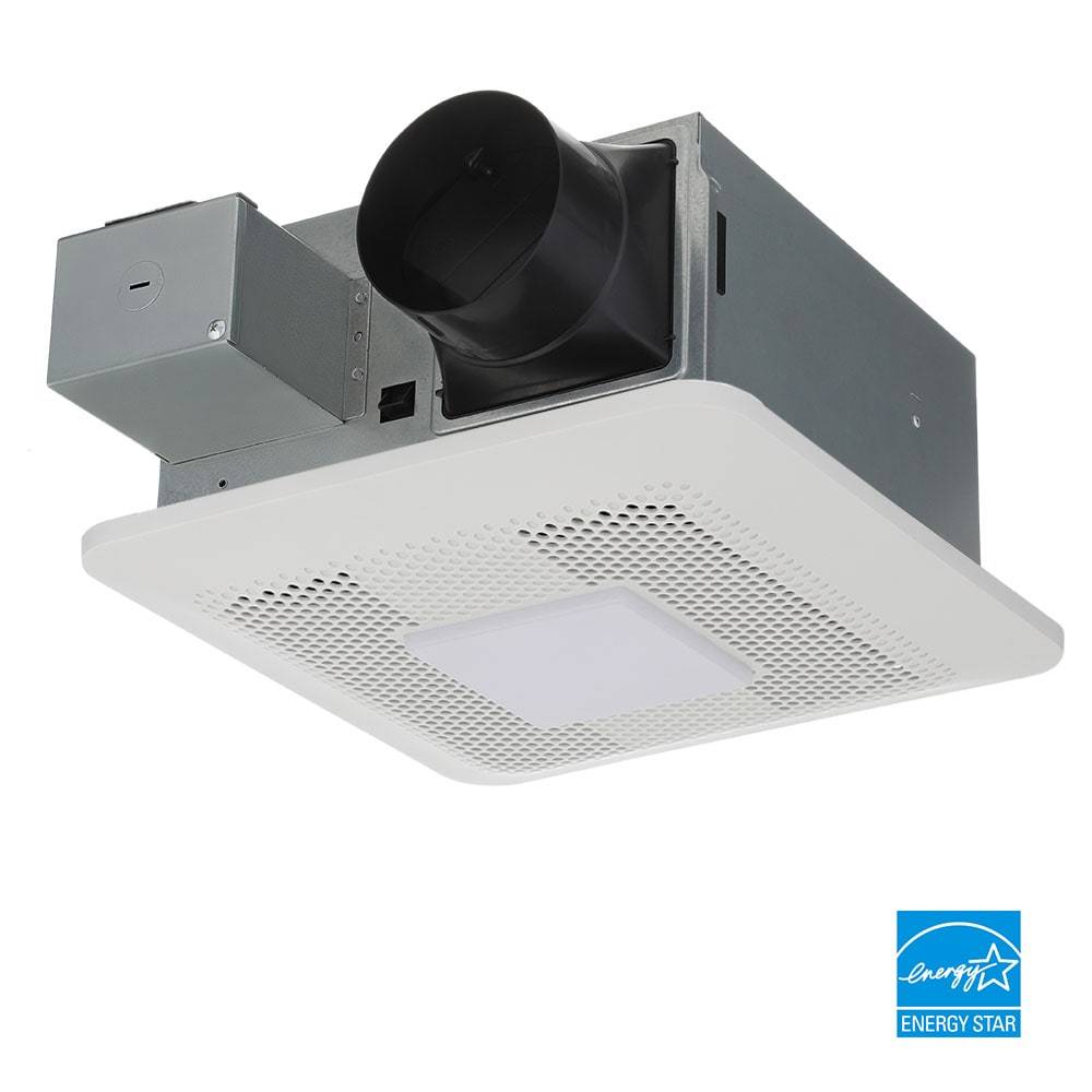 Panasonic WhisperRemodel DC 0.8-Sone 110-CFM White Lighted Bathroom Ventilator Fan, ENERGY STAR | RG-R811LA