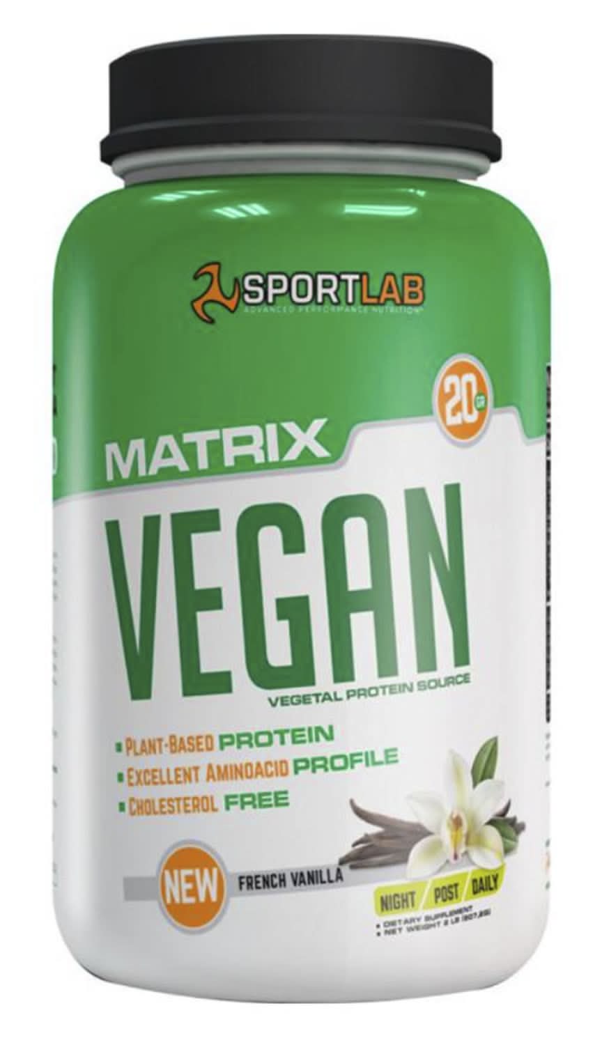 Sportlab · Proteína vegetal vegan vainilla (1 kg)