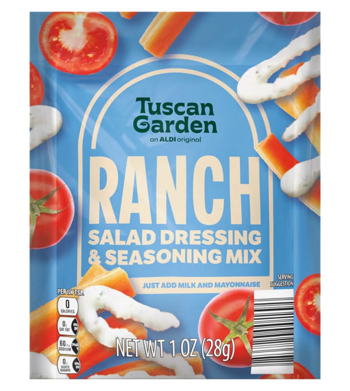 Tuscan Garden Ranch Salad Dressing & Seasoning Mix (1 oz)