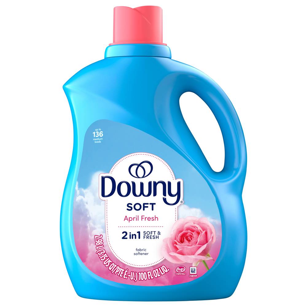 Downy Soft & Fresh Fabric Softener Liquid, April Fresh (100 fl oz)