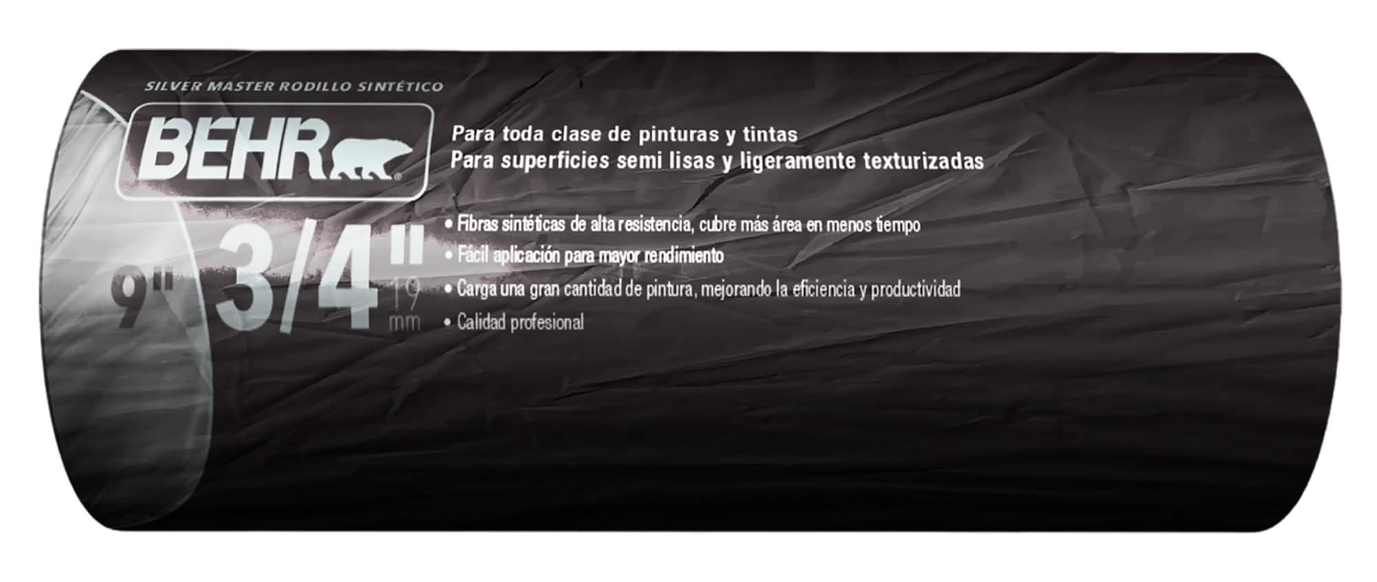 Rodillo Silver master repuesto 9x3/4'