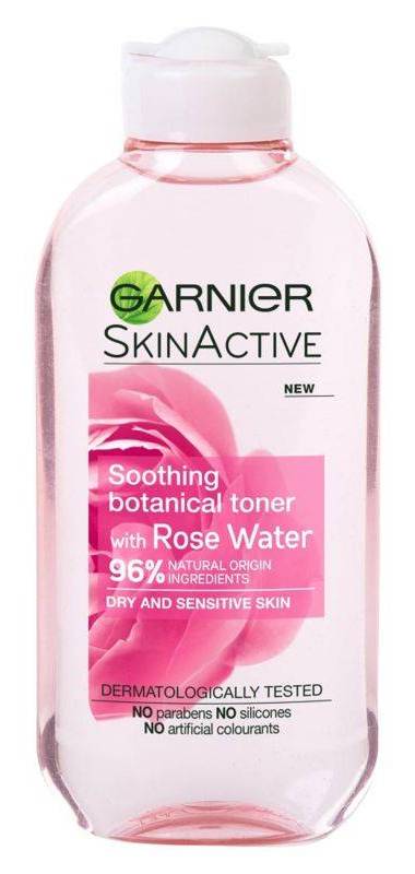 Garnier Natural Rose Water Toner Sensitive Skin 200ml
