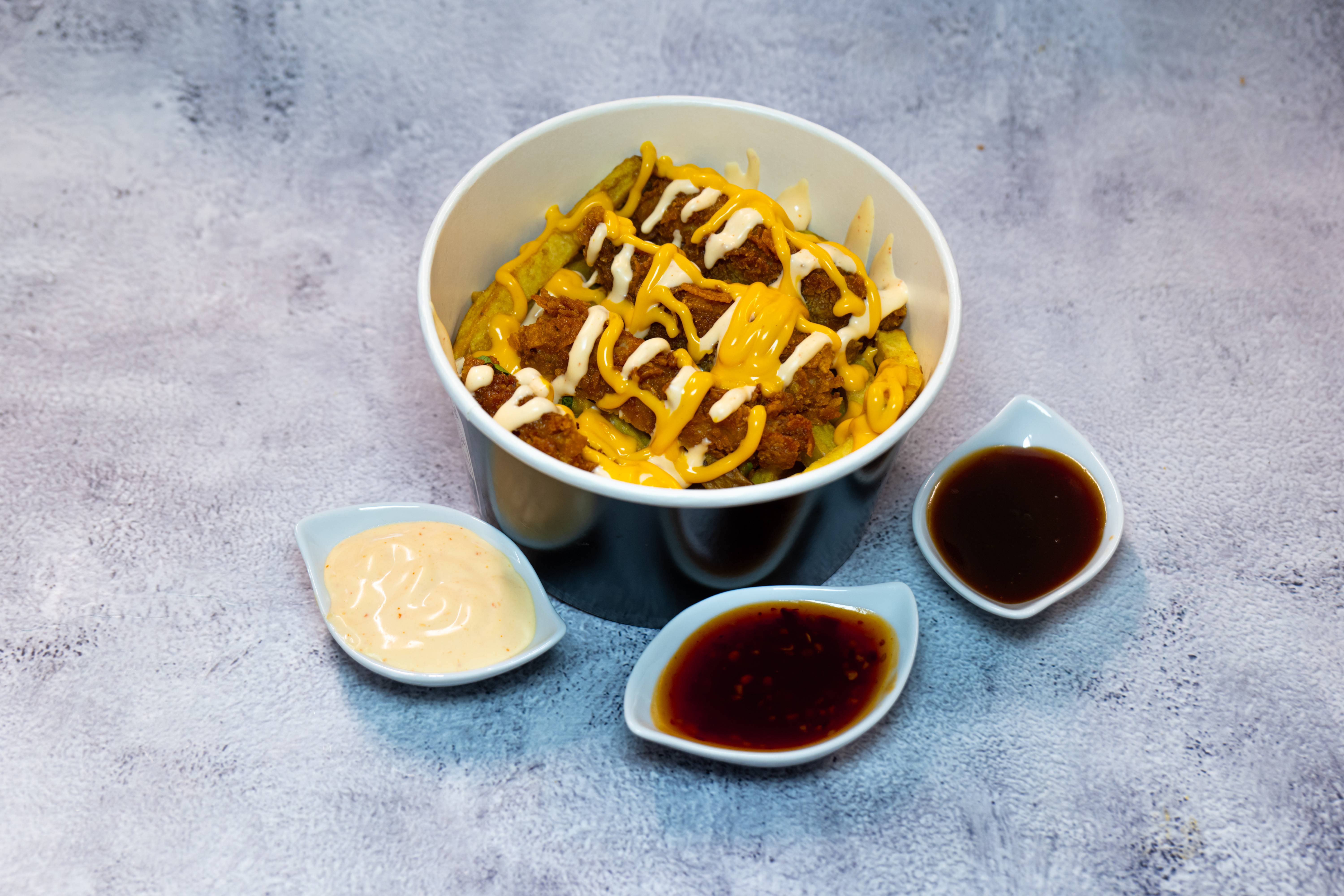 Los Mex Frites Fried Chicken