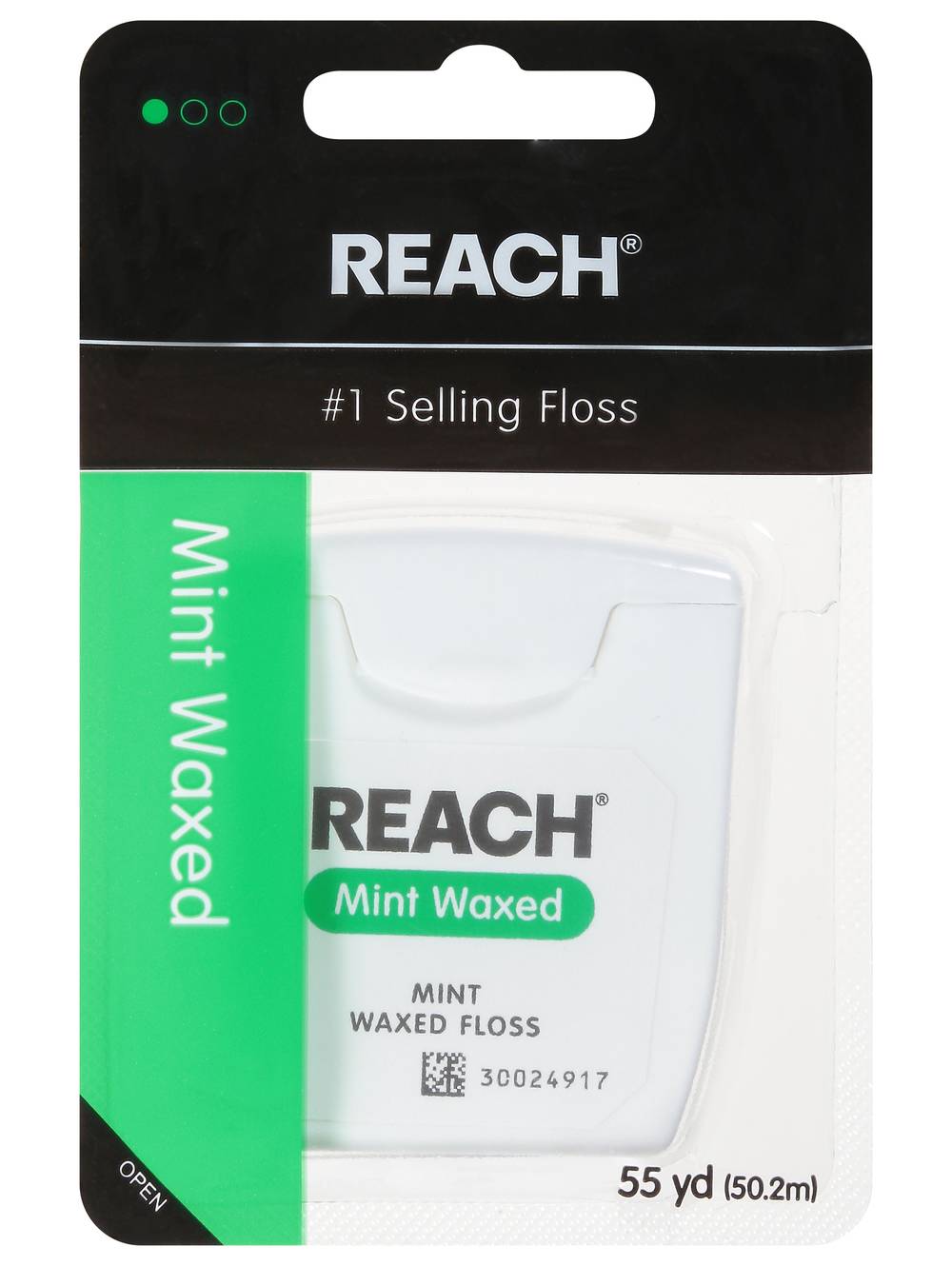 Reach Waxed Dental Floss, Mint, 50.2 m (0.32 oz)