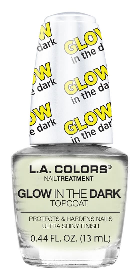 L.A. Colors Nail Treatment Glow in the Dark Top Coat (0.44 fl oz)