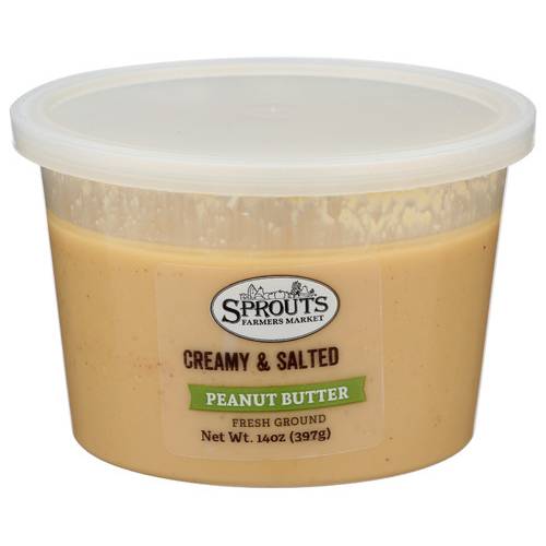Sprouts Creamy & Salted Peanut Butter