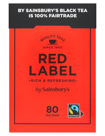 Sainsbury's Red Label Tea Bags (80 pack)