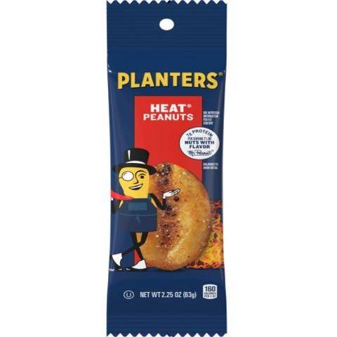 Planters Heat Peanuts 2.25oz