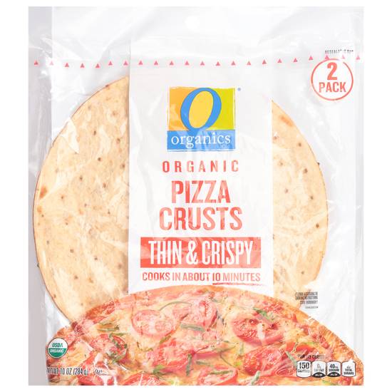 O Organics Thin & Crispy Organic Pizza Crusts