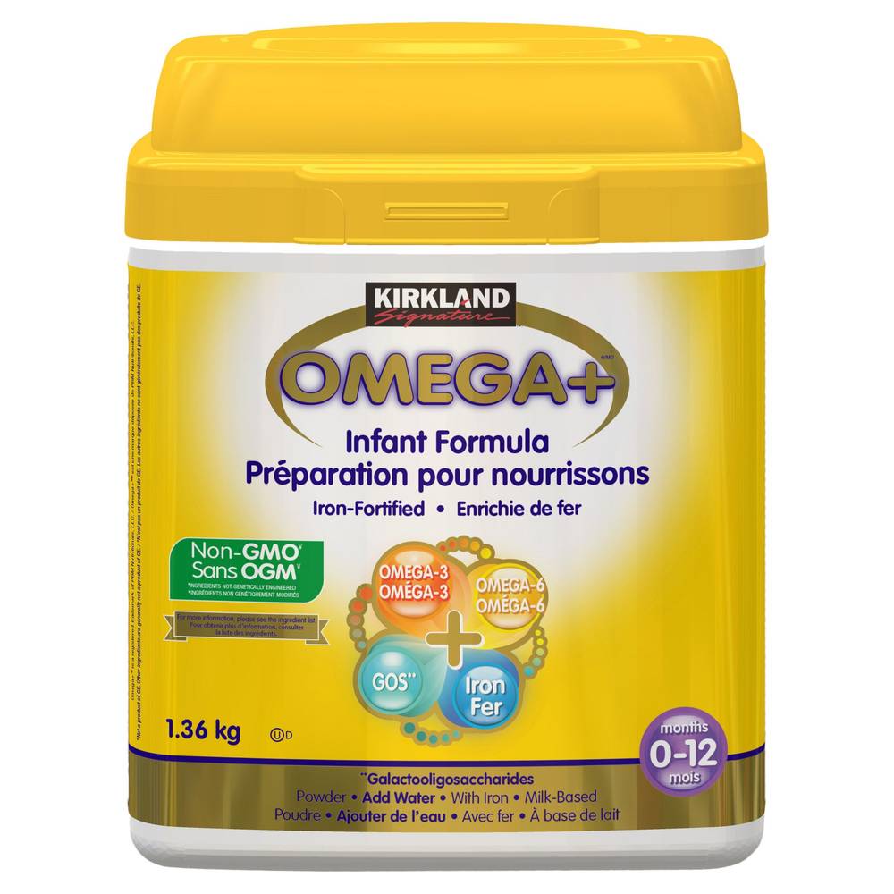 Kirkland Signature Omega+ Infant Formula, 1.36 Kg