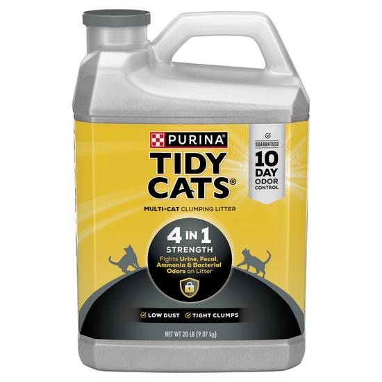 Tidy Cats Purina Multi-Cat 4-in-1 Strength Clumping Litter