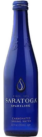 Saratoga Sparkling Spring Water 12oz Bottle
