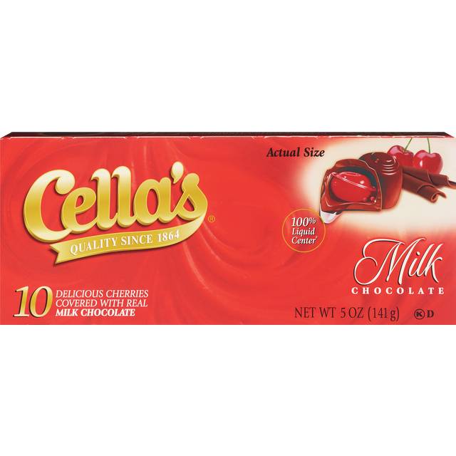 Cella's Milk Chocolate Cherries, 5 oz