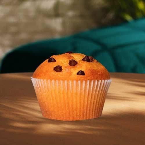 Muffin Dulce Sabor Chispas De Chocolate 1 Unidad