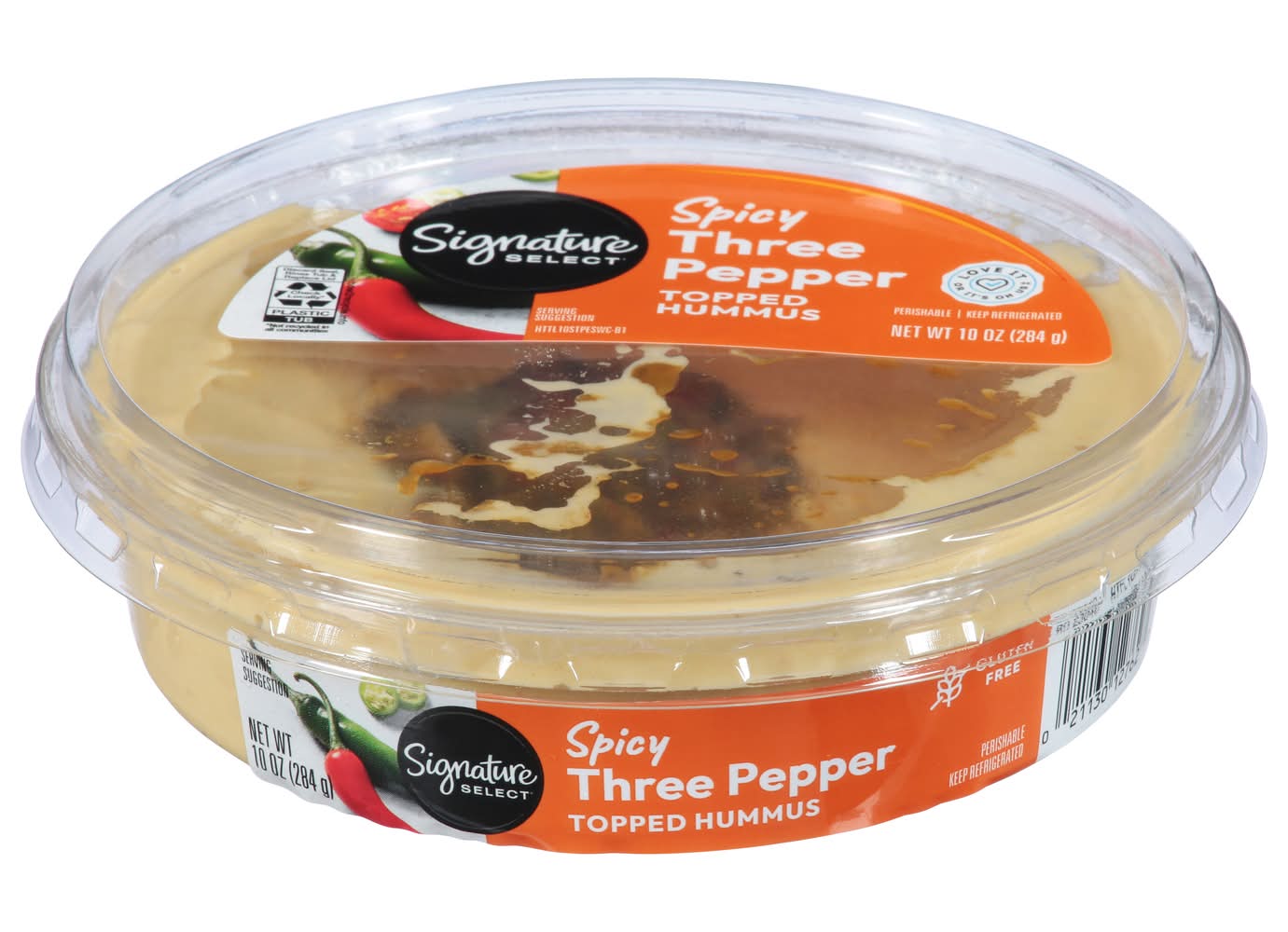 Signature Cafe Spicy Three Pepper Hummus (10 oz)