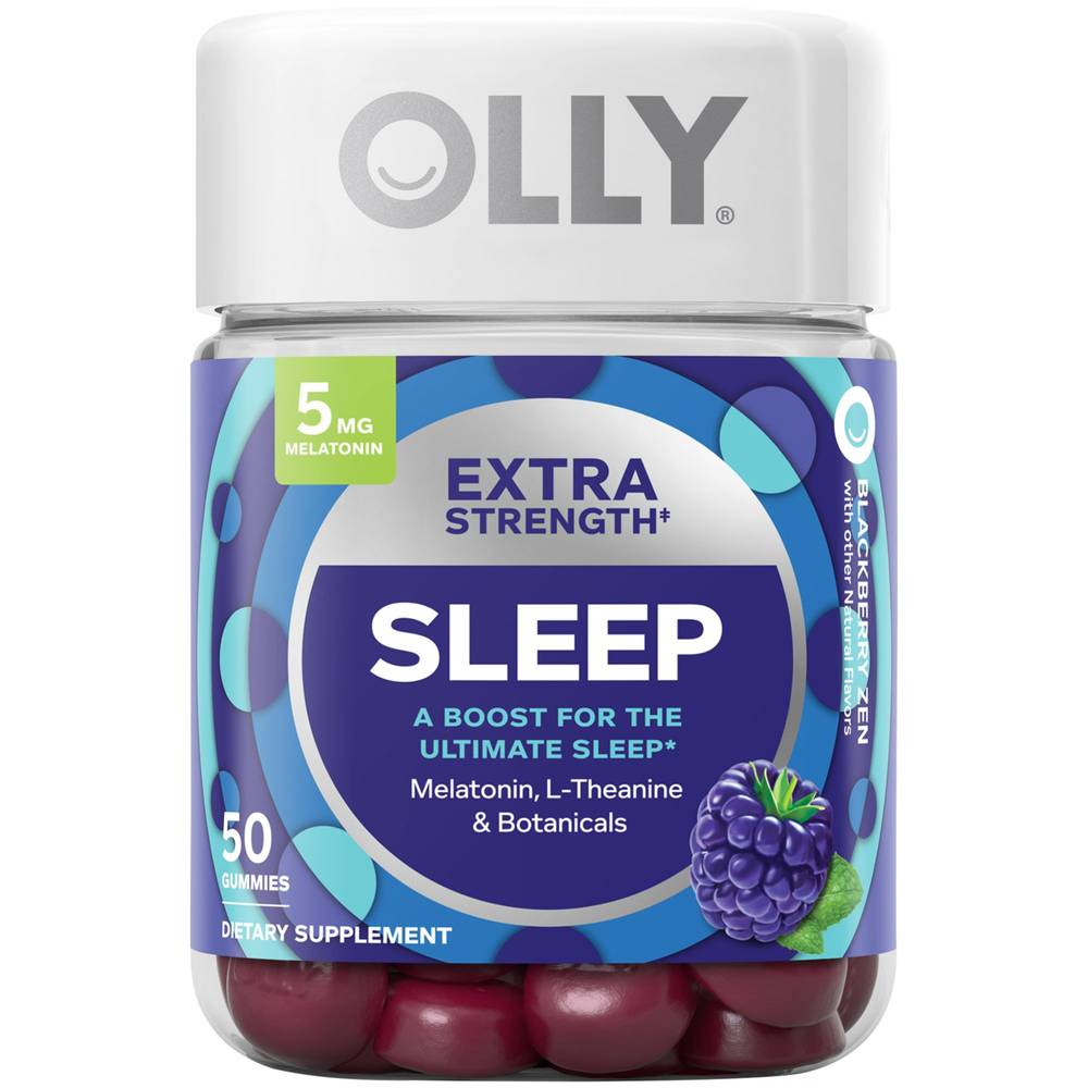 Olly Extra Strength Sleep Gummies (blackberry)