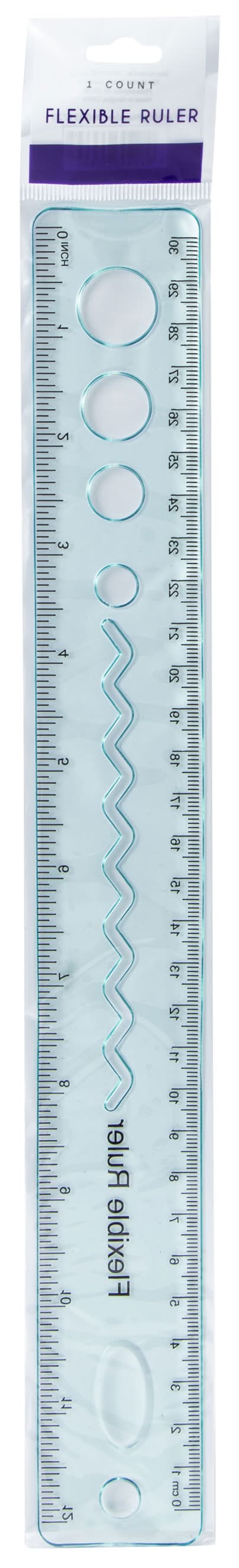 Flexible Ruler Blue