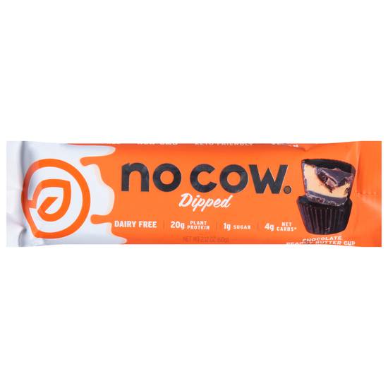 No Cow Chocolate Peanut Butter Cup Protein Bar (2.1 oz)