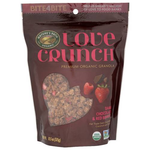 Nature's Path Organic Dark Chocolate & Berry Love Crunch Granola