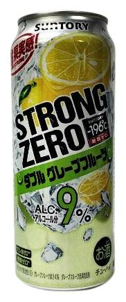 63_－１９６℃ストロングゼロ【グレープフルーツ】（500ml）