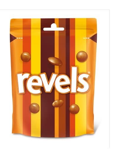 Revels Milk Chocolate With Raisins Coffee & Orange Bites Bag (101g)