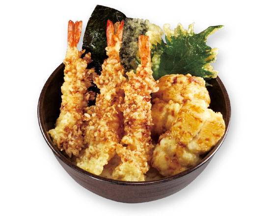 季節の天丼シャリ