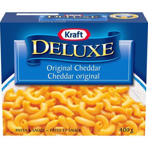 Kraft dinner macaroni au cheddar original (400g) - original cheddar macaroni & cheese dinner (400 g)