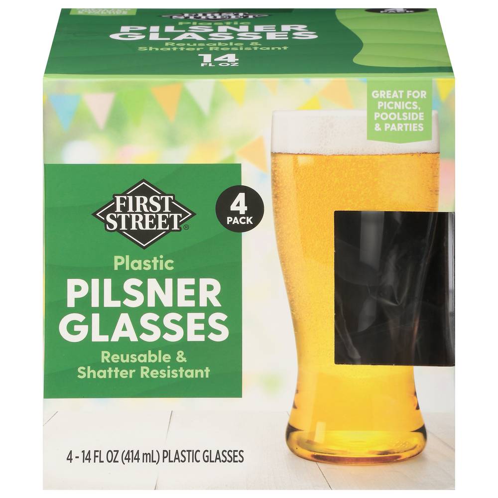 First Street 14oz Pilsner Glass