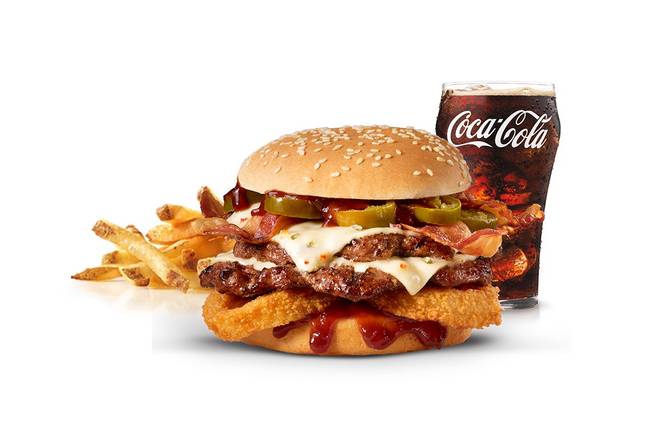 Double Spicy Western Bacon Cheeseburger® Combo