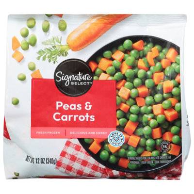 Signature Select Peas & Carrots 12 Oz - 12 Oz