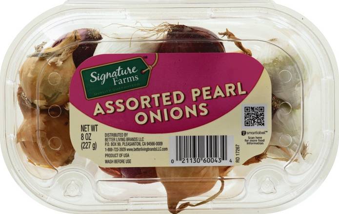 Order Signature Farms · Assorted Pearl Onions (8 oz) food online from Safeway store, Eureka on bringmethat.com