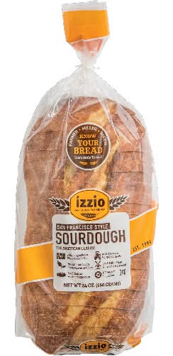 Izzio Artisan Bakery San Francisco Style Sourdough Bread