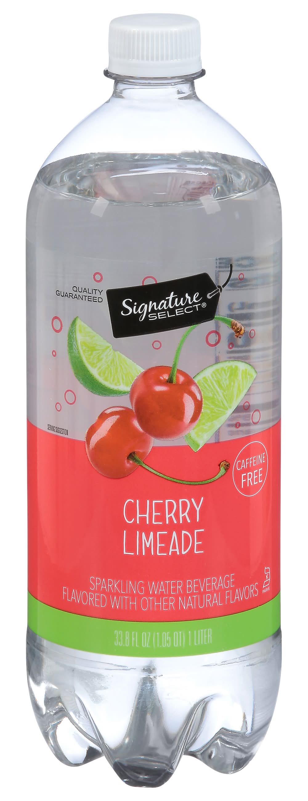 Signature Select Sparkling Water, Cherry Limeade (33.8 fl oz)